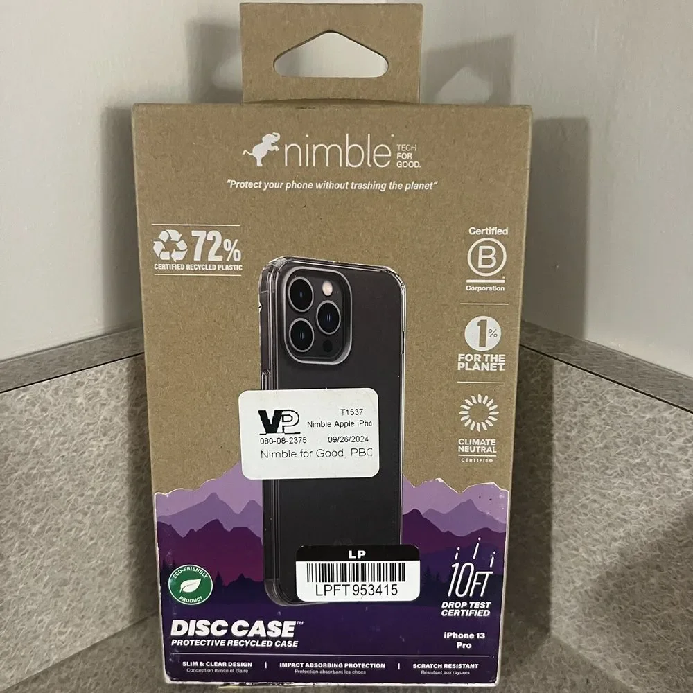 Nimble Apple iPhone 13 Pro Disc Case - Clear‎